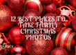 12 Best Places To Take Family Christmas Photos - ParqEx Holiday Blog