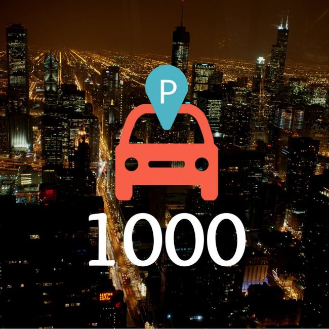 ParqEx stands 1000 plus users