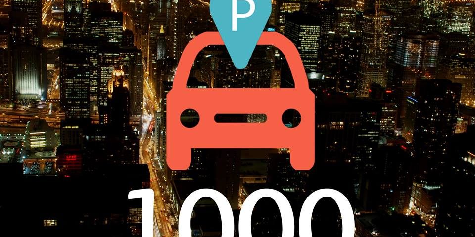ParqEx stands 1000 plus users