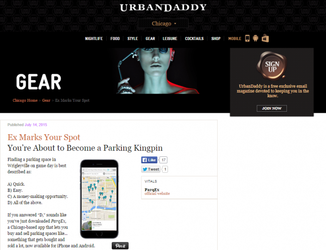 URBANDADDY: Ex Marks Your Spot