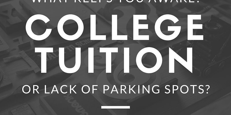 COLLEGE TUITION VS PARKING ISSUES College tuition versus parking issues