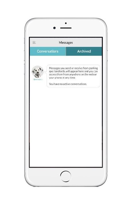 ParqEx App Chat Feature