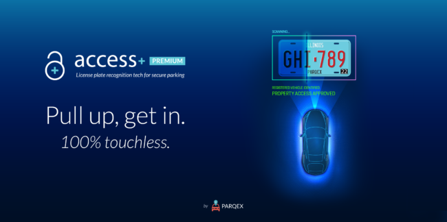 Access Plus PREMIUM License Plate Recognition Touchless Property Parking