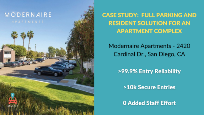 CASE STUDY FULL PARKING AND RESIDENT SOLUTION FOR AN APARTMENT COMPLEX
