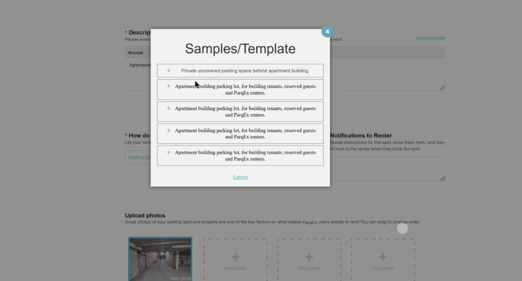 IMG_0787 Sample Templates for Listing Parking