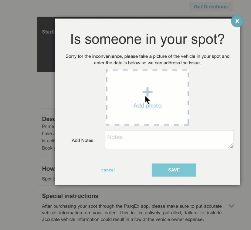 IMG_0790 Report offending vehicle - someone in spot
