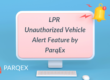 LPR Unauthorized Vehicle Alert Feature by ParqEx