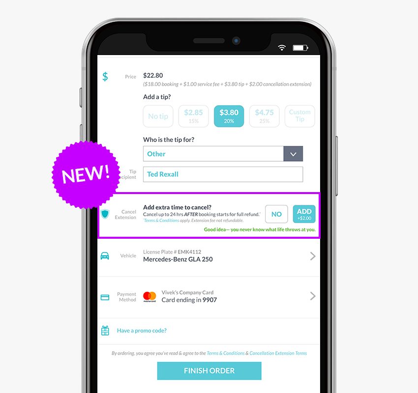 ParqEx’s Cancel Extension & Travel Insurance