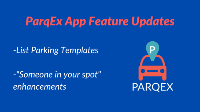 ParqEx App Feature Updates - February 2023