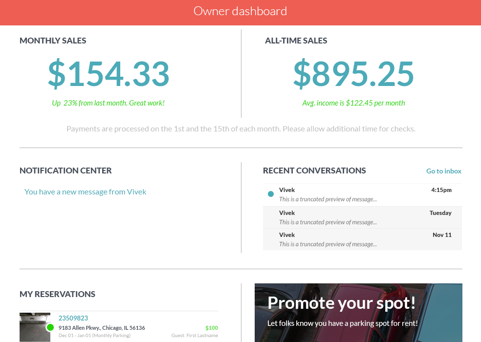 ParqEx How to List a Spot | Private Parking Owner Dashboard ParqEx How to List a Spot | Private Parking Owner Dashboard