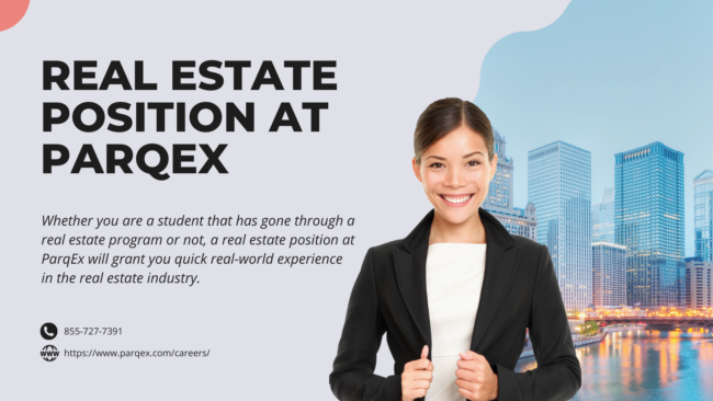 Real Estate Position at ParqEx - ParqEx Blog (1)