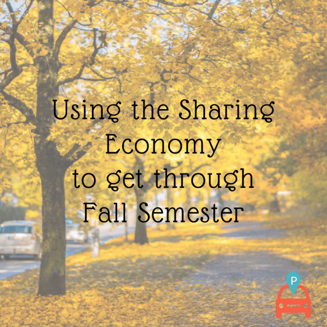 ParqEx: Using the Sharing Economy to get through the Fall Semester