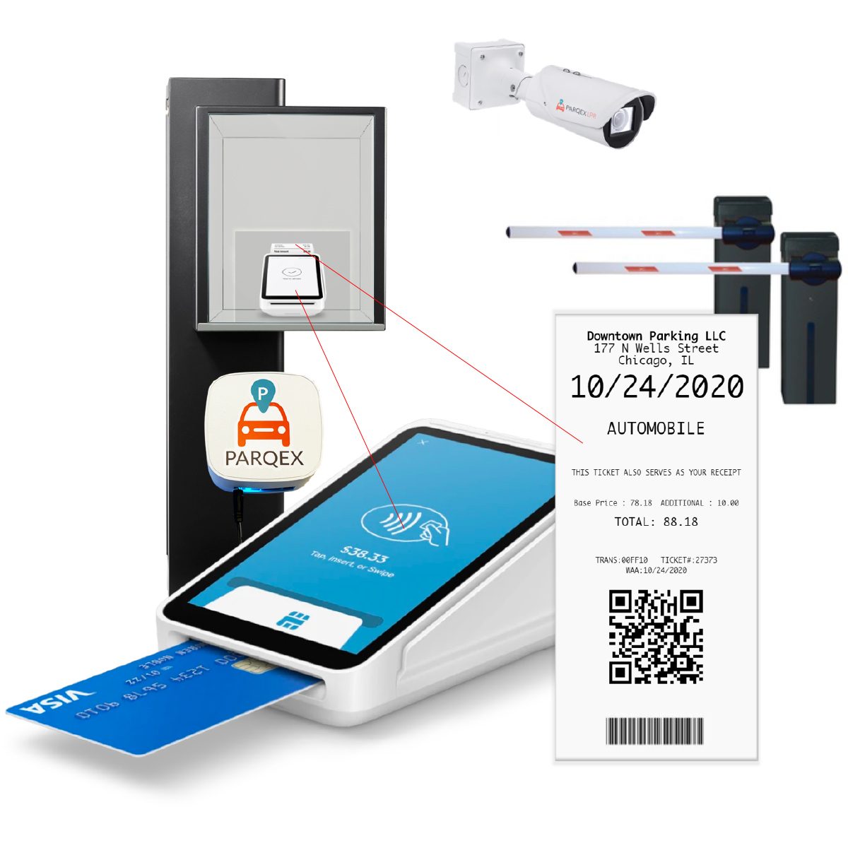 PARQEX PARCS - Parking Access Revenue Control Systems