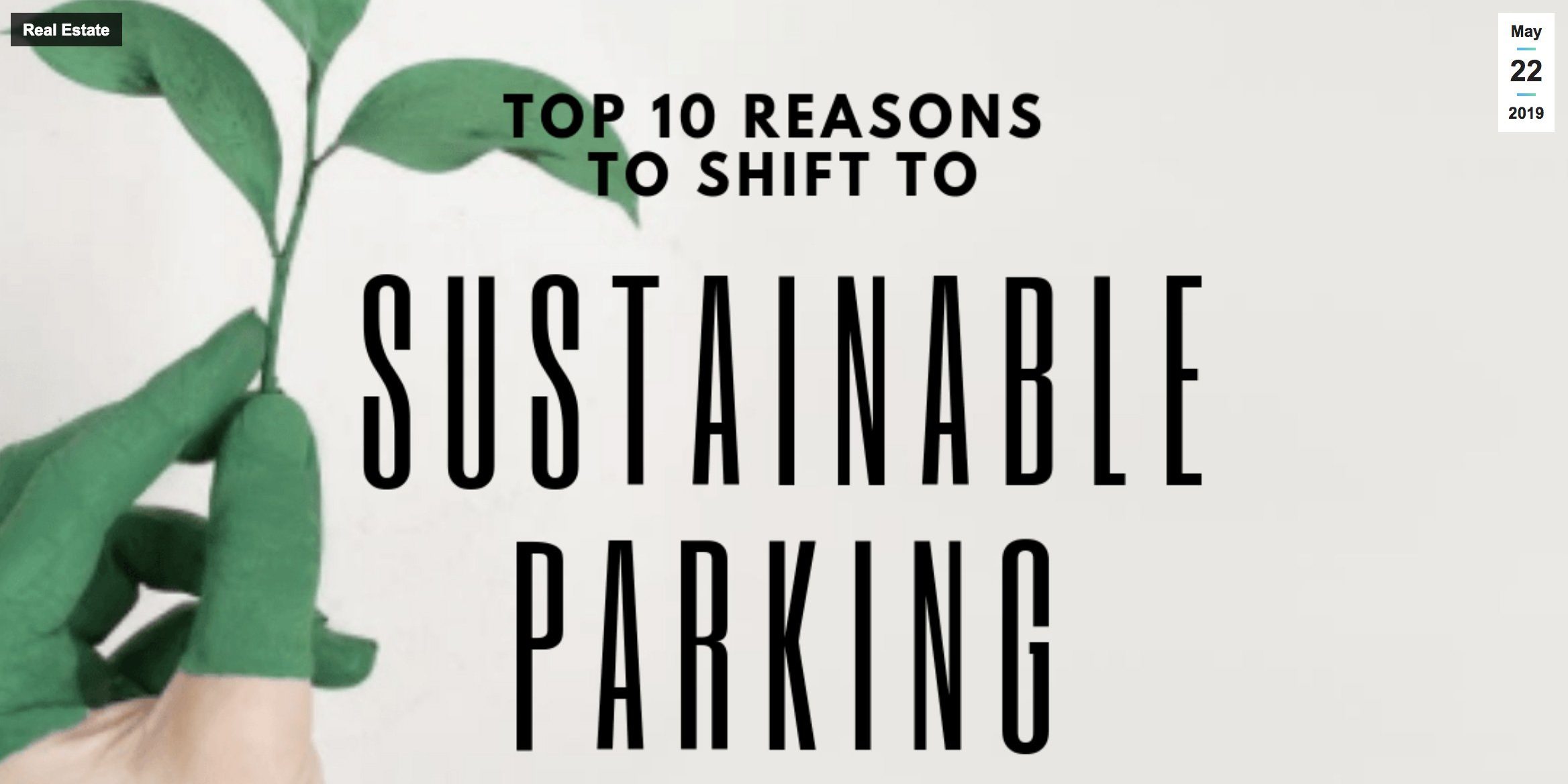Top 10 reasons to shift to sustainable parking